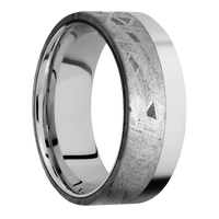 Palladium Silver + Bead Finish