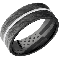Forged Carbon Fiber + None Finish + Zirconium