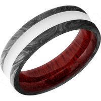 Forged Carbon Fiber + None Finish + Blood Wood