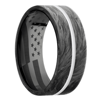 Forged Carbon Fiber + None Finish + Zirconium