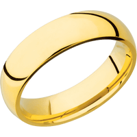 18K Yellow Gold + Polish Finish
