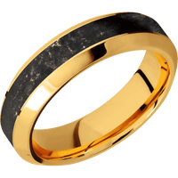 22K Yellow Gold + Polish , Polish Finish