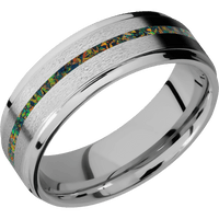 Titanium + Stone , Polish Finish