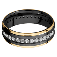 Zirconium + Satin , Polish Finish