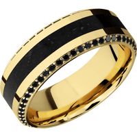 10K Yellow Gold + Polish , Polish Finish
