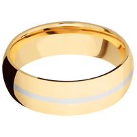 10K Yellow Gold + Polish Finish