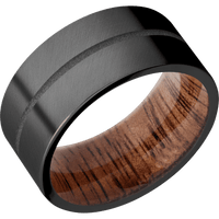 Zirconium + Anglesatin Finish + Koa