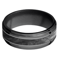 Zirconium + Polish , Polish Finish + Dark Grey