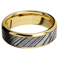 10K Yellow Gold + Polish , Polish Finish