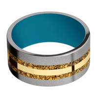Titanium + Sand Finish + Sea Blue