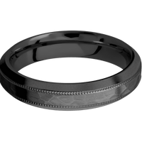 Zirconium + Hammer , Bead Finish