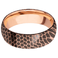 Superconductor Noir + Polish Finish + 14K Rose Gold