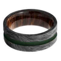 Forged Carbon Fiber + None Finish + Cocobolo