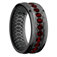 Zirconium + Rock , Polish Finish