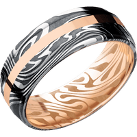 Kinetic + Acid Finish + 14K Rose Gold
