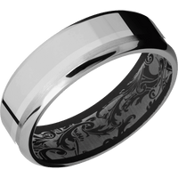 Titanium + Polish , Polish Finish + Black