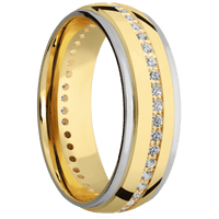 14K Yellow Gold + Polish , Polish Finish
