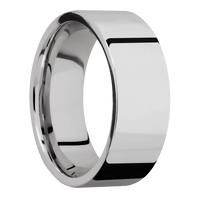10K White Gold + Polish Finish