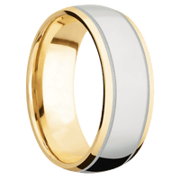 10K Yellow Gold + Polish Finish