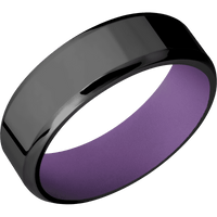 Zirconium + Polish , Polish Finish + Wild Purple