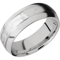 Platinum + Hammer , Stone Finish