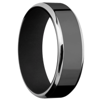 Zirconium + Polish , Polish Finish + Black