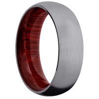Tantalum + Satin Finish + Blood Wood