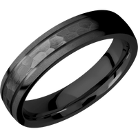 Zirconium + Hammer , Bead Finish