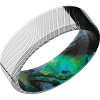 Flattwist + Polish Finish + Abalone