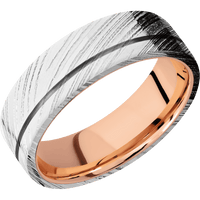 Woodgrain + Polish , Polish Finish + 14K Rose Gold