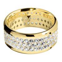 14K Yellow Gold + Polish , Polish Finish