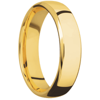 18K Yellow Gold + Polish , Polish Finish