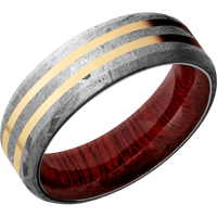 Meteorite + None Finish + Blood Wood