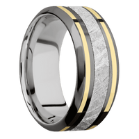 Tantalum Noir + Bead , Polish Finish + Cobalt Chrome