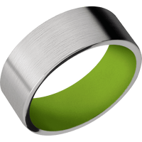 Titanium + Satin Finish + Zombie Green