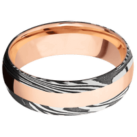 Sunset + Acid Finish + 14K Rose Gold