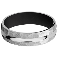 Titanium + Polish , Rock Finish + Black