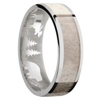 10K White Gold + Polish Finish