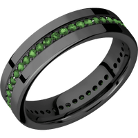 Zirconium + Polish Finish