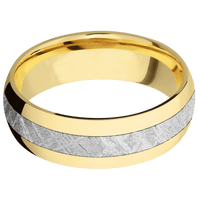 18K Yellow Gold + Polish Finish