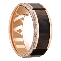 14K Rose Gold + Polish , Polish Finish