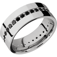 10K White Gold + Polish Finish
