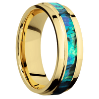 10K Yellow Gold + Polish , Polish Finish