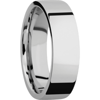 14K White Gold + Polish Finish