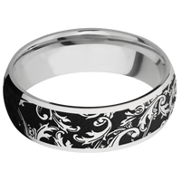 10K White Gold + Polish Finish
