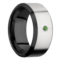 Zirconium + Crosssatinsilver , Bead Finish