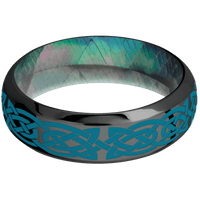 Zirconium + Polish , Polish Finish + Black Mother of Pearl