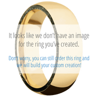 10K Yellow Gold + Polish Finish