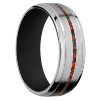 Titanium + Stone , Polish Finish + Black