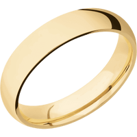 10K Yellow Gold + Polish Finish